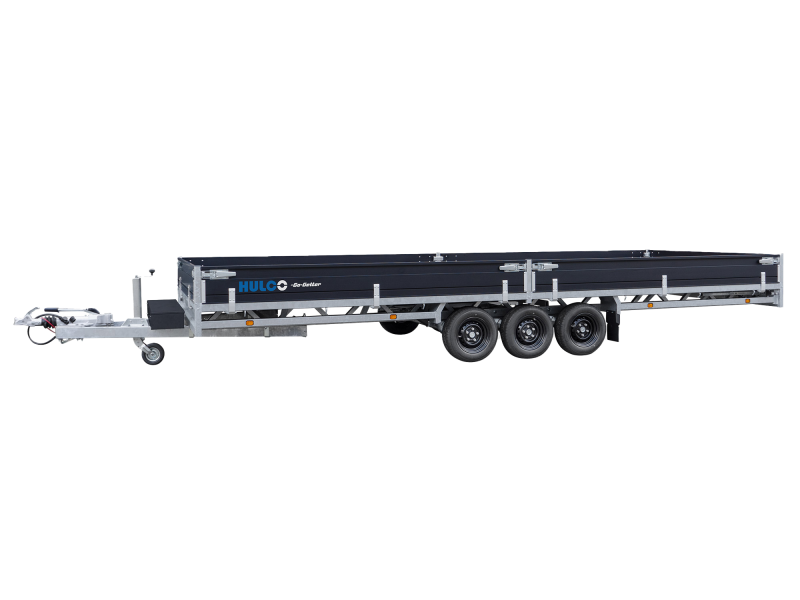 Hulco Medax 3 Go Getter Plateauwagens met vakwerkchassis